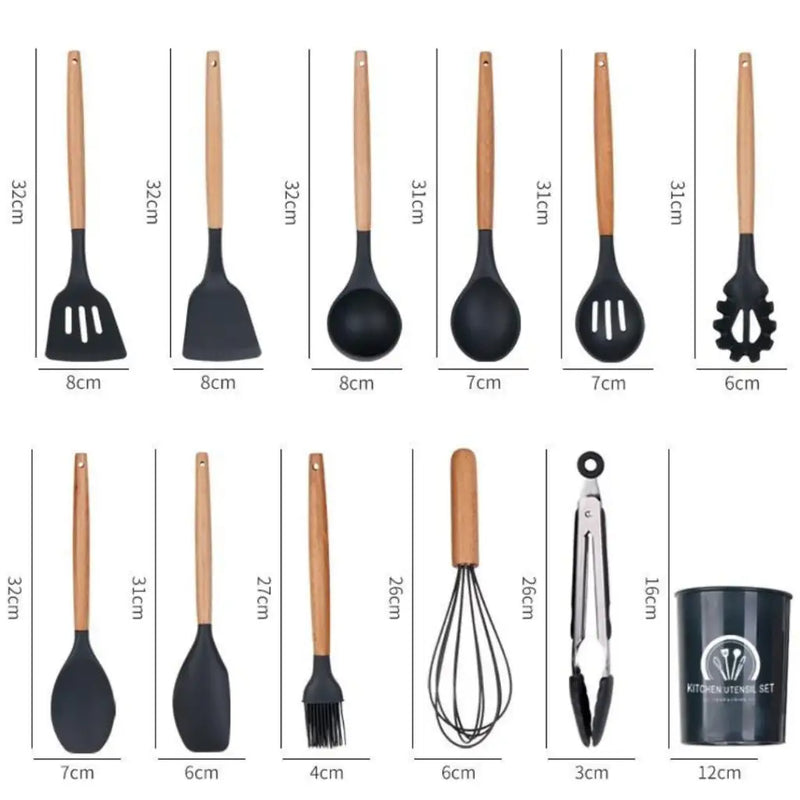 K0ala™ Nordic Silicone Set 12 Pieces