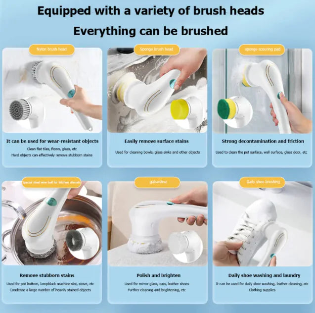 K0ala™ Electric Cordless Cleaning Brush